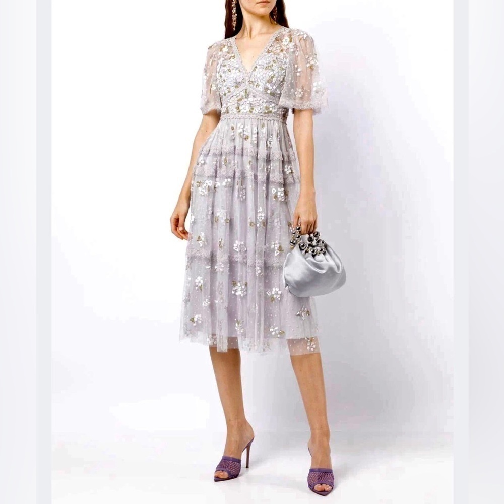 Needle and Thread Midsummer Lace Dress Size 0 - Picture 2 of 12